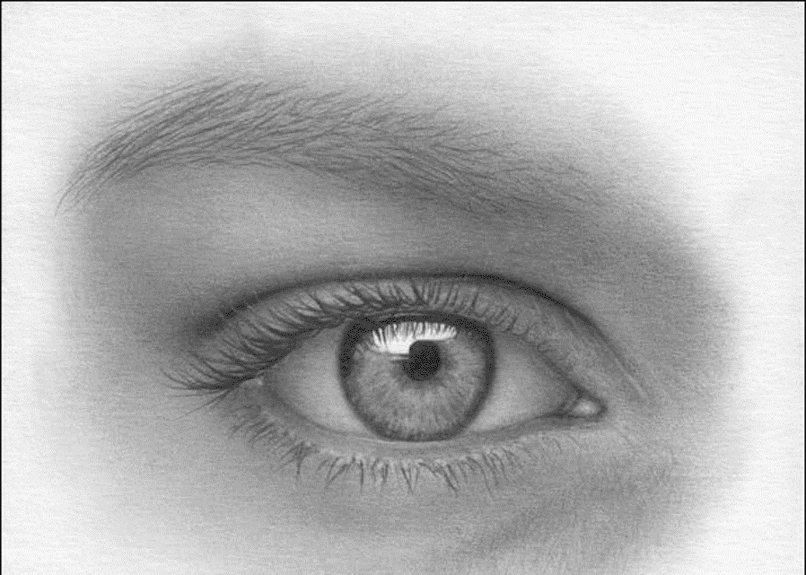 Kreslenie oka  Kreslenie ľudského oka. Kreslenie oka Obrazok15